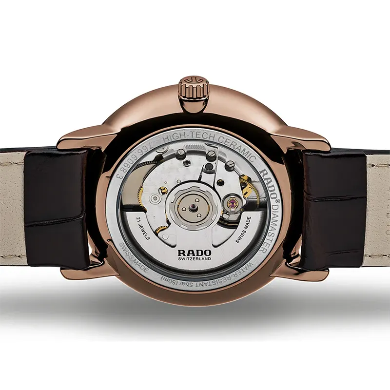 Rado DiaMaster Thinline Automatic Ceramos Men's Watch- R14068026